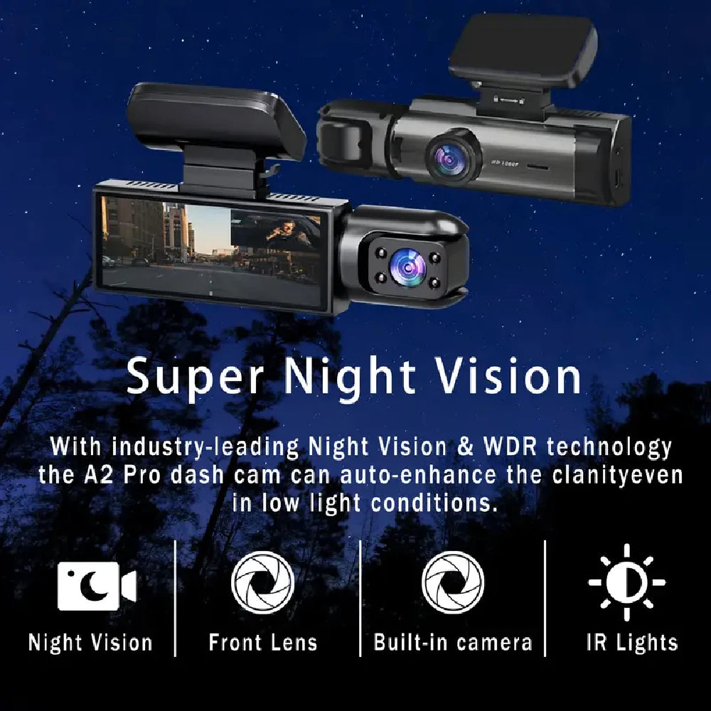 Ultimate Safety Dual-Lens Dash Camera