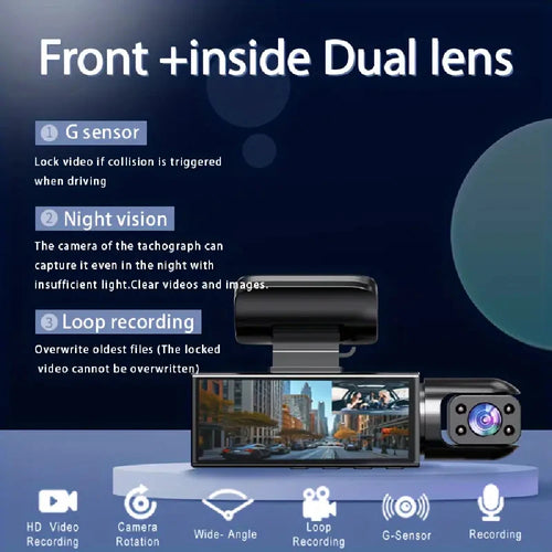 Ultimate Safety Dual-Lens Dash Camera